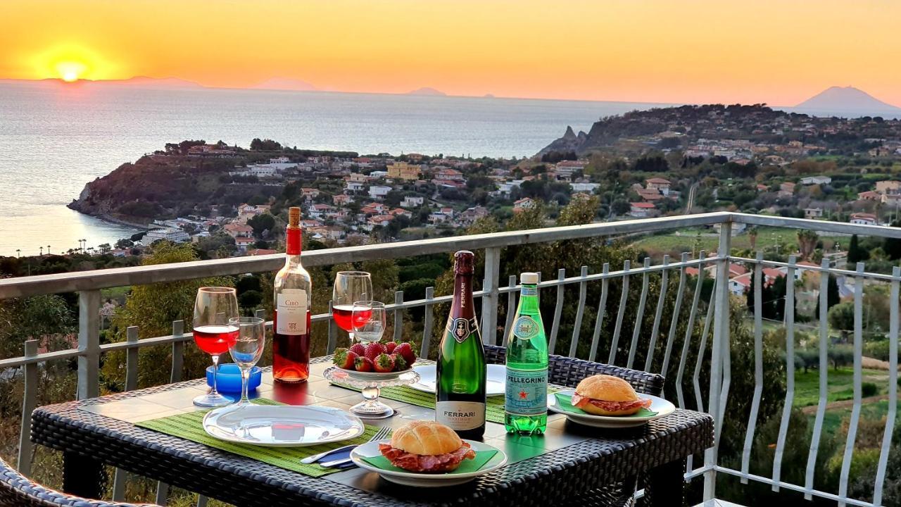 Naturamare Apartments - Piscina Idromassaggio Con Vista Mare Aperta Fino Alle Ore 22-00 Capo Vaticano Luaran gambar